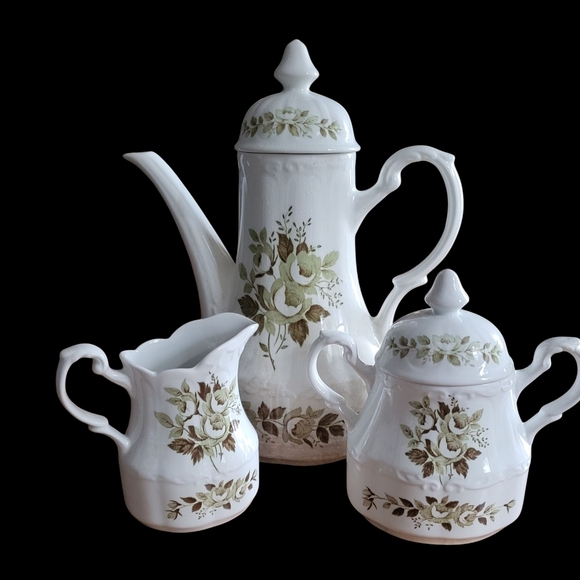 Floral Ceramic Tea Set - Picture 1 of 2